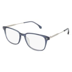 De Rigo Lozza LOZVL4306 Herren-Brille inkl. Gläser Vollrand Eckig Material Mix-Gestell 52mm/17mm/145mm, blau