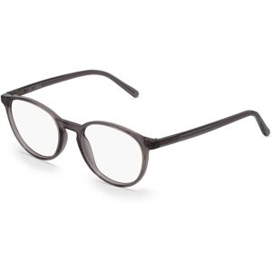 Fielmann ROW Fielmann JIL 005 CL Unisex-Brille inkl. Gläser Vollrand Panto Acetat-Gestell 50mm/19mm/135mm, grau