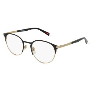 Safilo Levi's LV5035 Unisex-Brille inkl. Gläser Vollrand Panto Metall-Gestell 50mm/20mm/145mm, schwarz