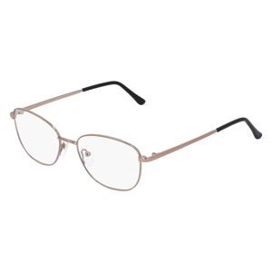 Fielmann ROW Fielmann MC 604 CL Damen-Brille inkl. Gläser Vollrand Eckig Edelstahl-Gestell 53mm/17mm/135mm, Gold