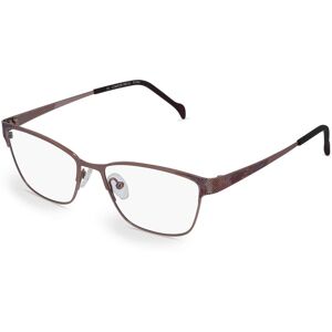 Fielmann ROW Fielmann COMFORT 095 CL Damen-Brille inkl. Gläser Vollrand Eckig Titan-Gestell 54mm/16mm/135mm, pink