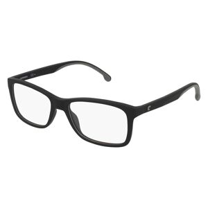 Safilo Carrera 8880 Unisex-Brille inkl. Gläser Vollrand Eckig Kunststoff-Gestell 54mm/17mm/145mm, schwarz