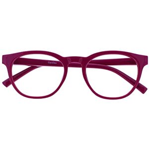 Opulize Blu-Lesebrille Blaulichtfilter Cool Rund Rahmen Federscharniere Verbessern Den Schlaf Computer Gaming Entspiegelt Rosa Herren Damen B5-4 +2.00