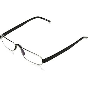 Rodenstock Unisex Lesebrille Frau Mann Hilfe bei Weitsichtigkeit Entlastet Ihre Augen Leichter und angenehmer Rahmen Anti-Blaulicht Für PC-Bildschirme Edelstahl (+1 / +1,5 / +2 / +2,5)