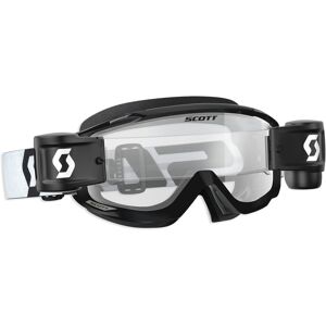 Scott Split OTG WFS Motocross Brille Einheitsgröße Schwarz Weiss