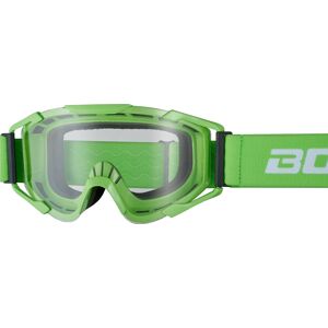 Bogotto B-ST Motocross Brille Einheitsgröße Weiss Grün