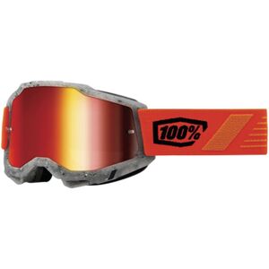 100% Accuri 2 Schrute Motocross Brille  Rot