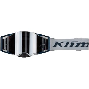 Klim Rage Motocross Brille Einheitsgröße Grau Blau