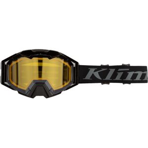 Klim Viper Pro Snowmobil Brille Einheitsgröße Schwarz Grau