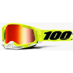 100% Racecraft II Essential Motocross-Brille  Gelb