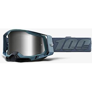 100% Racecraft II Battleship Motocross-Brille  Grau