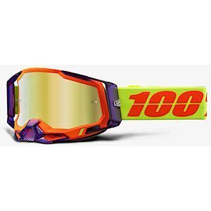 100% Racecraft II Panam Motocross-Brille  Gelb Orange