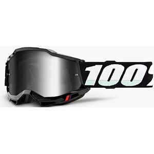 100% Accuri II Chrome Essential Motocross Brille  Schwarz
