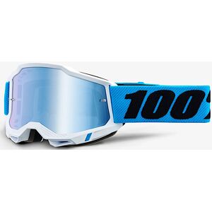 100% Accuri II Novel Motocross Brille  Weiss Blau