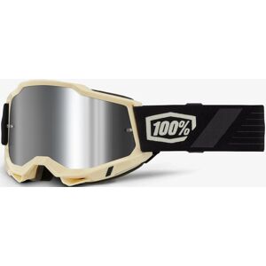 100% Accuri II Waystar Motocross Brille  Schwarz Weiss