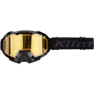 Klim Viper Snowmobil Brille Einheitsgröße Schwarz Grau