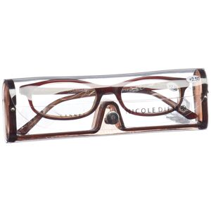 Nicole Diem Lesebrille 2.50dpt Cannes braun (1 Stück)