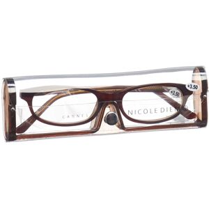 Nicole Diem Lesebrille 3.50dpt Cannes braun (1 Stück)