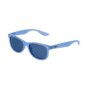 Ray Ban Ray-Ban Junior RJ9052S Jugend-Sonnenbrille Vollrand Eckig Kunststoff-Gestell, blau