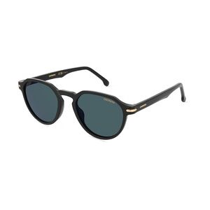 Carrera 314/S Unisex-Sonnenbrille Vollrand Panto Kunststoff-Gestell, schwarz