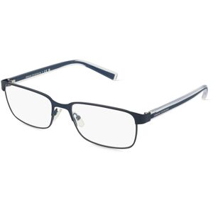 Luxottica Armani Exchange AX1042 Herren-Brille inkl. Gläser Vollrand Rechteckig Metall-Gestell 56mm/18mm/140mm, blau