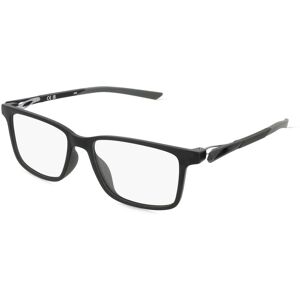 Marchon Germany Nike 7145 Unisex-Brille inkl. Gläser Vollrand Eckig Kunststoff-Gestell 53mm/16mm/140mm, schwarz