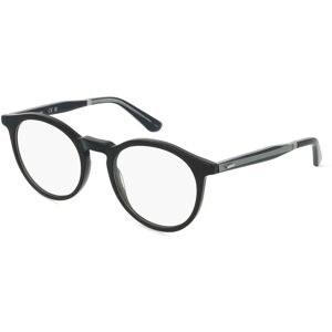 Marchon Germany Calvin Klein CK23515 Unisex-Brille inkl. Gläser Vollrand Rund Kunststoff-Gestell 50mm/20mm/140mm, schwarz