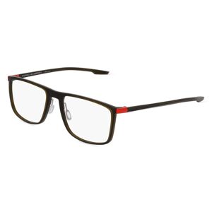 De Rigo Porsche Design 8738 Unisex-Brille inkl. Gläser Vollrand Rechteckig Kunststoff-Gestell 56mm/19mm/145mm, grün