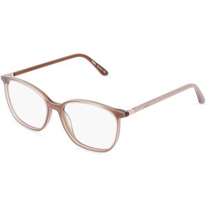 OWP Brillen Mexx 2530 Damen-Brille inkl. Gläser Vollrand Eckig Kunststoff-Gestell 53mm/15mm/140mm, Beige