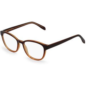 Fielmann ROW Fielmann MC 516 FA Damen-Brille inkl. Gläser Vollrand Butterfly Propionat-Gestell 51mm/17mm/140mm, braun