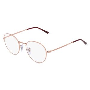 Luxottica Ray-Ban RX3582V Unisex-Brille inkl. Gläser Vollrand Panto Metall-Gestell 51mm/20mm/140mm, pink