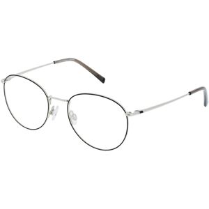 Eschenbach Humphrey’s eyewear 582275 Unisex-Brille inkl. Gläser Vollrand Panto Metall-Gestell 51mm/18mm/140mm, Grau