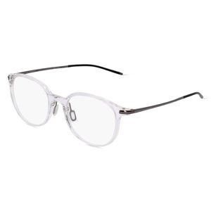 De Rigo Porsche Design 8734 Unisex-Brille inkl. Gläser Vollrand Rund Kunststoff-Gestell 51mm/20mm/145mm, grau