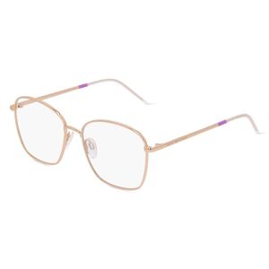 Safilo Tommy Hilfiger TH1635 Damen-Brille inkl. Gläser Vollrand Butterfly Metall-Gestell 53mm/16mm/140mm, Gold