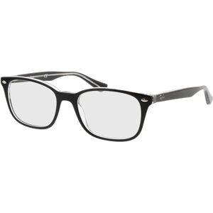 Ray-Ban RX5375 2034 53-18 Brillengestell inkl. Gläser, Damen/Herren, Vollrand, Rechteckig