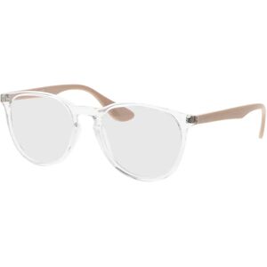 Ray-Ban Erika RX7046 5953 51-18 Brillengestell inkl. Gläser, Damen, Vollrand, Rund