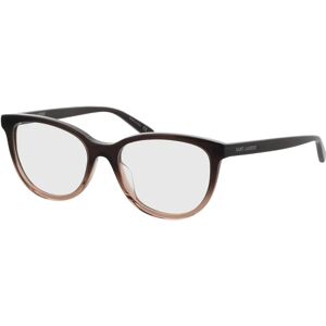 Saint Laurent SL 504-004 53-17 Brillengestell inkl. Gläser, Damen, Vollrand, Cateye