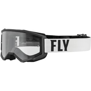 Fly Racing Focus Motocross Brille - Schwarz Weiss -  - unisex