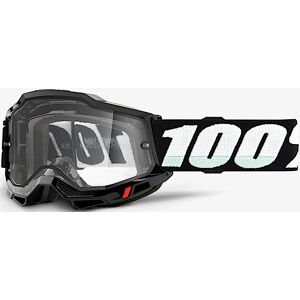 100% Accuri II OTG Essential Motocross Brille - Schwarz Weiss -  - unisex