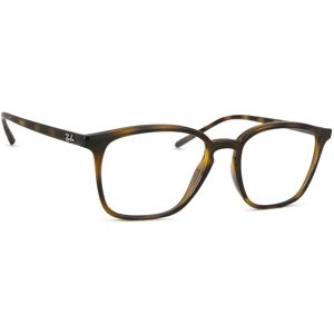 Ray-Ban 0Rx7185 2012 52 - brillen, quadratisch, unisex, braun