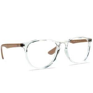 Ray-Ban Erika 0Rx7046 5953 51 - brillen, quadratisch, damen, transparent