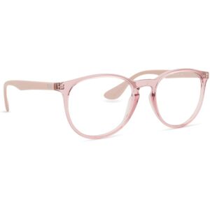 Ray-Ban Erika 0Rx7046 8338 51 - brillen, quadratisch, damen, rosa