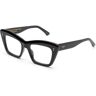 Brille  Retrosuperfuture Ggi number 107 col. black Unisex Cat eye Nero