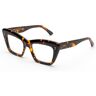 Brille  Retrosuperfuture 6zp nummer 107 col. havanna Unisex Cat eye Havana