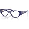 Brille  Prada Pr 06zv col. 18d1o1 Donna Farfalla Blu