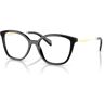 Brille  Prada Pr 02zv col. 1ab1o1 Donna Farfalla Nero