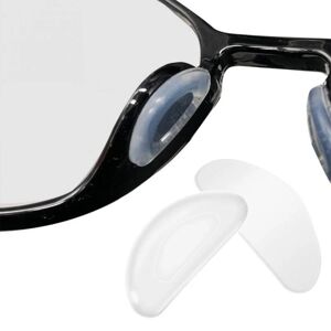 QINEO 24 par selvklæbende briller næsepuder, skridsikker D-formet silikone G