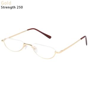 Læsebriller Synspleje GULD STYRKE 250 - Perfet