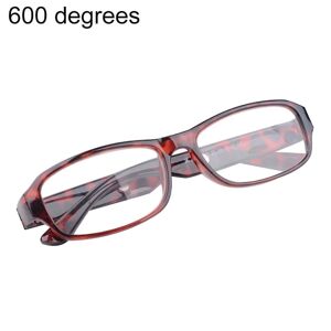 Læsebriller +4,5 +5,0 +5,5 +6,0 grader Optisk linse briller Eyewear Qinhai-hy Red 6