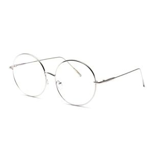 Runde briller Brillestel SØLV Silver
